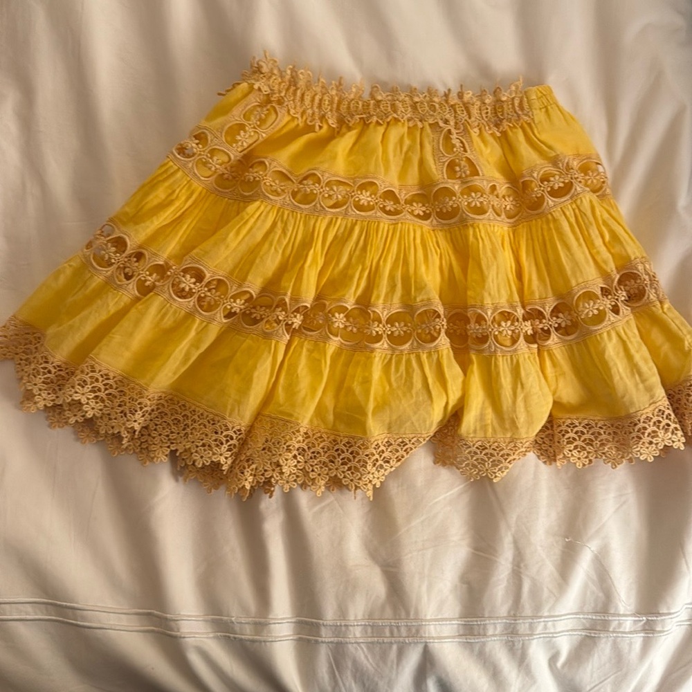 Charo Ruiz Yellow Skirt